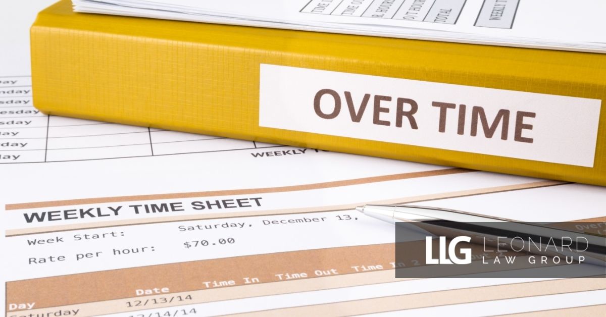 binder with overtime written on it